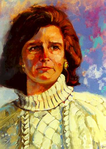 "Laura" by Carol Reeves, Oil, 20" x 24"